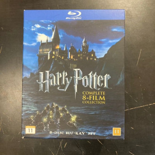 Harry Potter - Complete 8-Film Collection Blu-ray (VG+-M-/M-) -seikkailu-